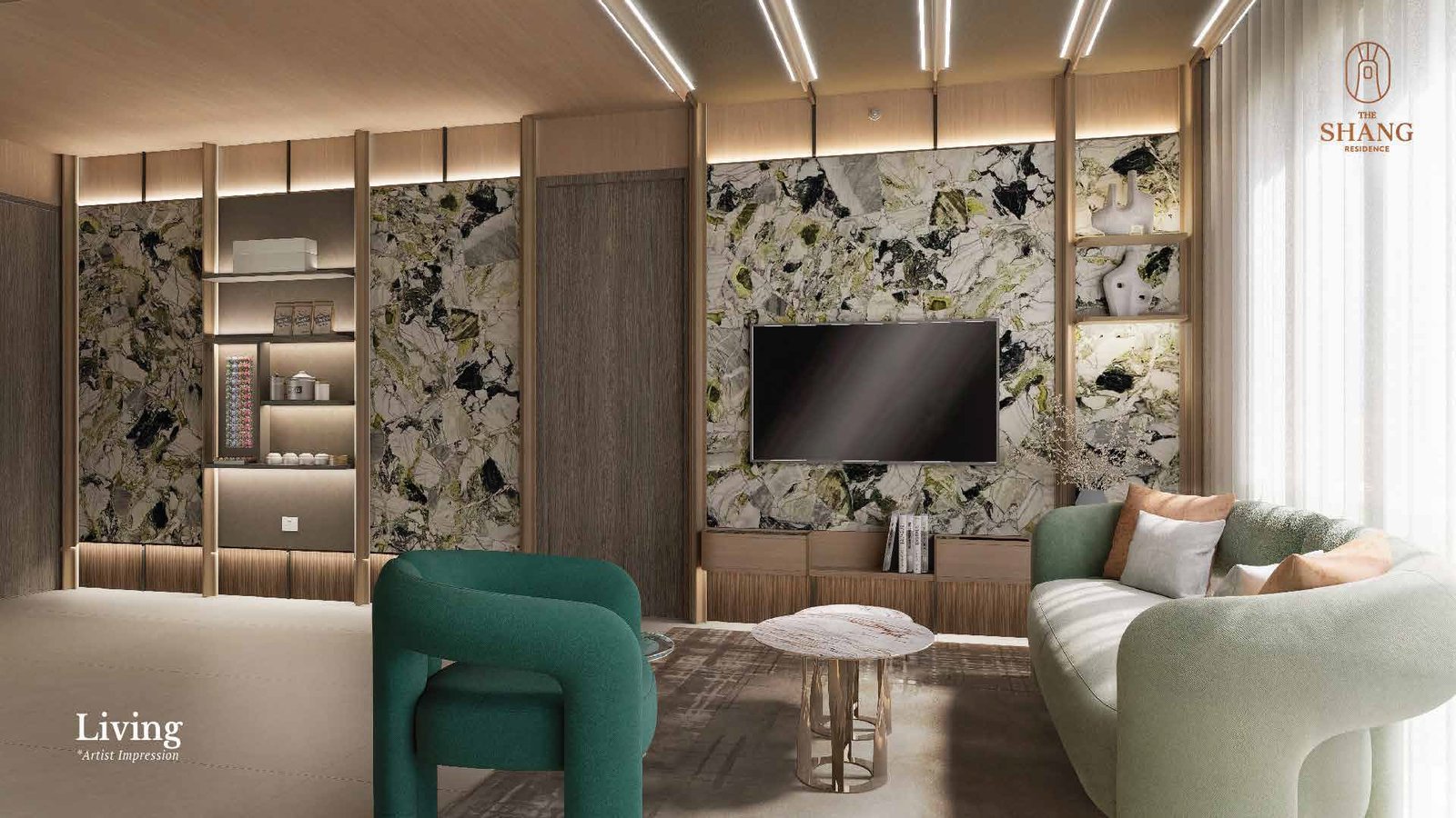 The Shang Residence Living Room